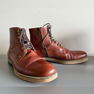 Genuine Leather Krusdan Boots Size 8 (M)